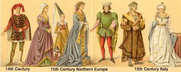 image of 14th century dress