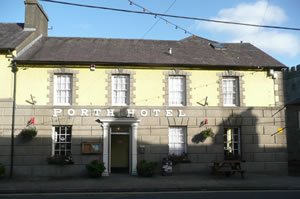 Front of the Porth hotel