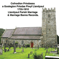 Llandysul Parish Marriage 1755-1910 CD image